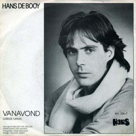 Hans De Booy - Vanavond