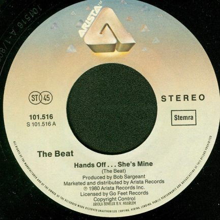The Beat - Hands Off... She's Mine / Twist  And Crawl