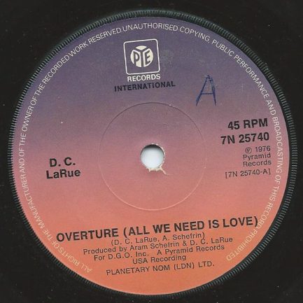 D.C. LaRue - Overture (All We Need Is Love)