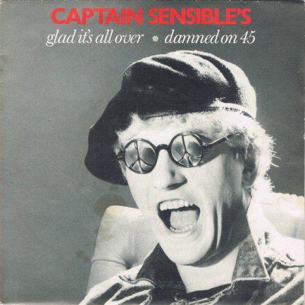 Captain Sensible - Glad It's All Over / Damned On 45
