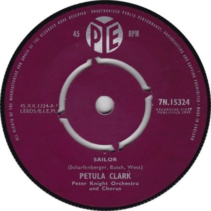 Petula Clark - Sailor