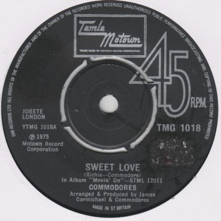 Commodores - Sweet Love