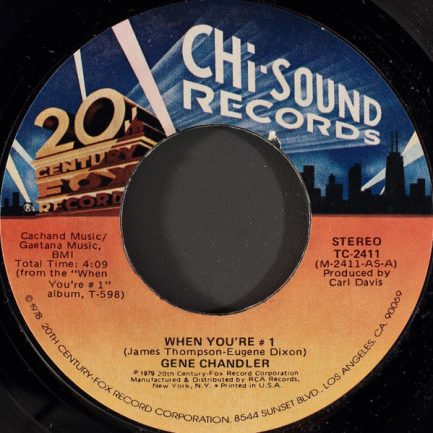 Gene Chandler - When You're #1