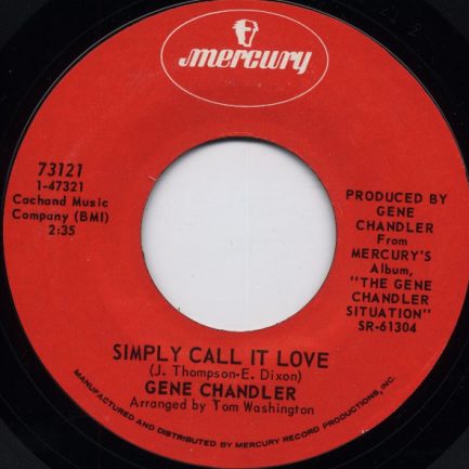 Gene Chandler - Simply Call It Love