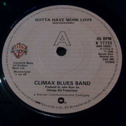 Climax Blues Band - Gotta Have More Love