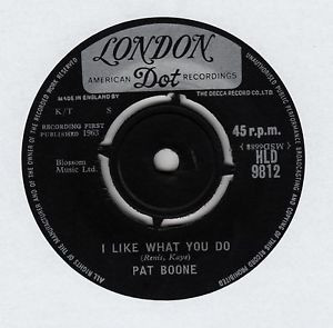 Pat Boone - I Like What You Do