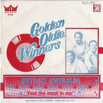 Detroit Emeralds - Feel The Need In Me
