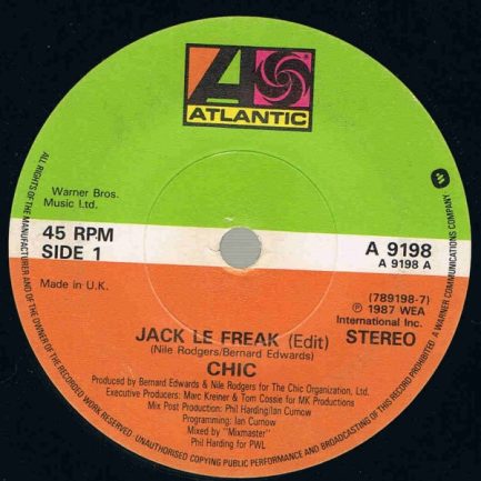 Chic - Jack Le Freak (Edit)