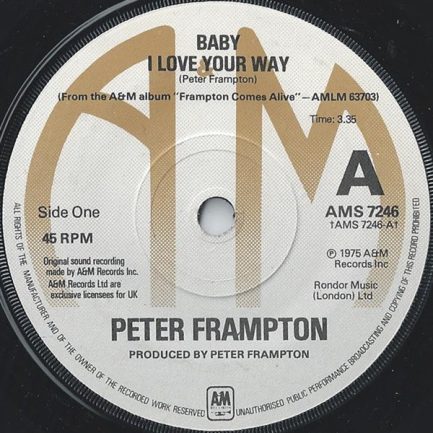 Peter Frampton - Baby I Love Your Way
