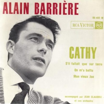 Alain Barrière Accompagné Par Jean Claudric Et Son Orchestre - Cathy