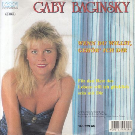 Gaby Baginsky - Wenn Du Willst, Gehör' Ich Dir