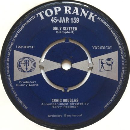 Craig Douglas - Only Sixteen