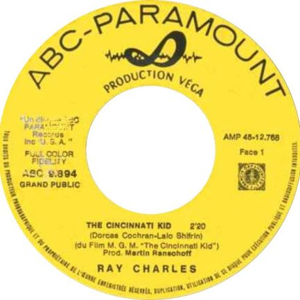 Ray Charles - The Cincinnati Kid / That's All I Am To You