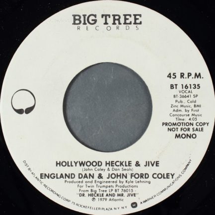 England Dan & John Ford Coley - Hollywood Heckle & Jive
