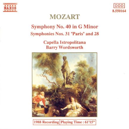 Mozart*, Capella Istropolitana, Barry Wordsworth - Symphony No.40 In G Minor / Symphony No.31 "Paris" and 28