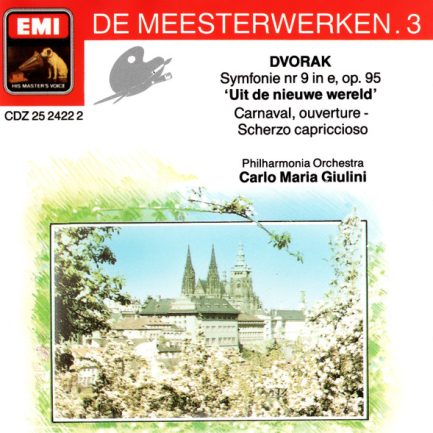 Dvorak*, Philharmonia Orchestra, Carlo Maria Giulini - Symfonie nr. 9 in e op. 95 'Uit de nieuwe wereld' / Carnaval, ouverture - Scherzo capriccioso