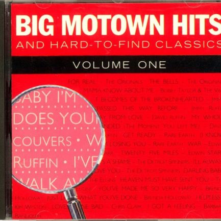 Various - Big Motown Hits And Hard To Find Classics - Volume 1