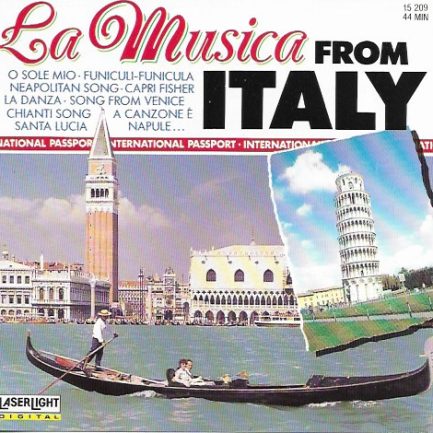 Bruno Bertone And His Mandoline-Orchestra - La Musica From Italy