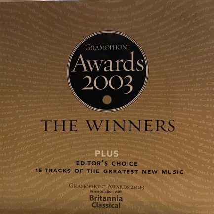 Various - Gramophone Awards 2003  The Winners Plus Editor's Choice