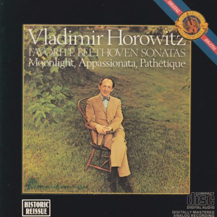 Vladimir Horowitz - Beethoven* - Favorite Beethoven Sonatas : Moonlight, Appassionata, Pathétique