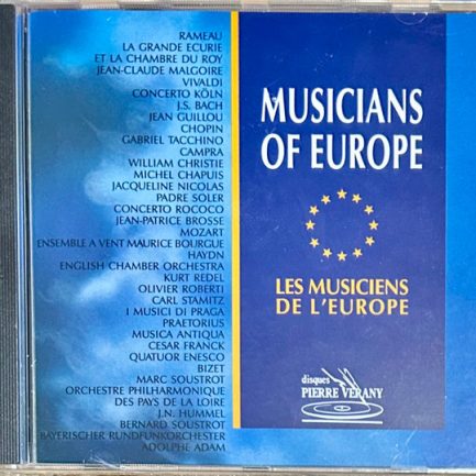 Various - Musicians Of Europe