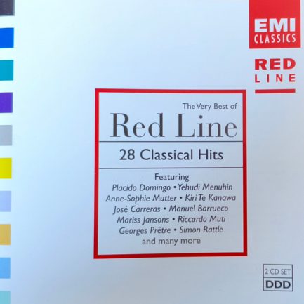 Placido Domingo, Yehudi Menuhin, Anne-Sophie Mutter, Kiri Te Kanawa, José Carreras, Riccardo Muti, Manuel Barrueco, Mariss Jansons, Georges Prêtre, Simon Rattle - EMI Classics  - The Very Best of Red Line