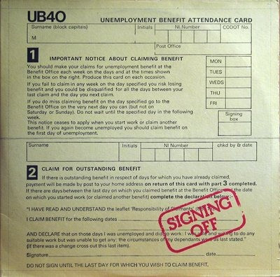 UB40 - Signing Off