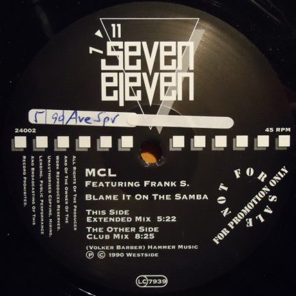 MCL (Micro Chip League) Featuring Frank S. - Blame It On The Samba