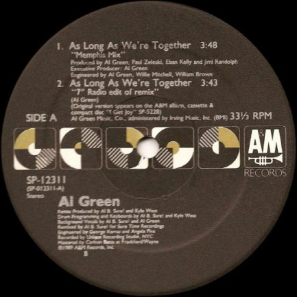 Al Green - As Long As We're Together