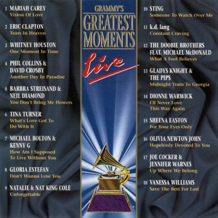 Various - Grammy's Greatest Moments Live