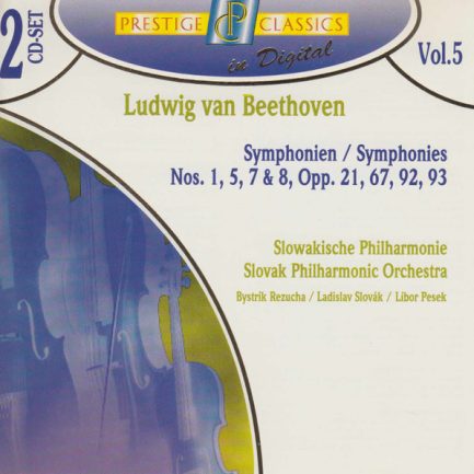 Ludwig van Beethoven - Symphonien / Symphonies Nos. 1, 5, 7 & 8 Opp. 21, 67, 92, 93